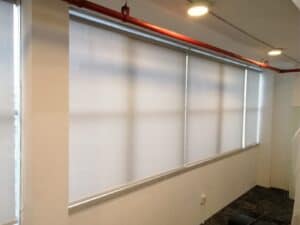 office dimout roller blinds